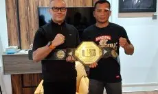 Sejarah, Petarung Kota Bandung Gugun Gusman Sabet Dua Kali Sabuk Abadi di One Pride MMA