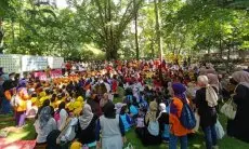 IGTKI Cibeunying Kidul dan PT Deli Group Indonesia Gelar Program Inovasi Diajar Babarengan di Luar