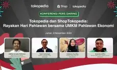 Tokopedia dan ShopTokopedia Rayakan Hari Pahlawan bersama UMKM Lokal
