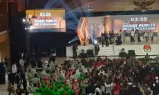Perang Yel-yel Kembali Menggema di Jeda Debat Publik Perdana Pilgub Jabar