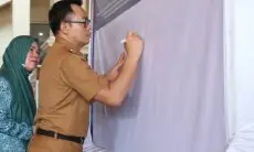 Menuju Indonesia Emas 2045, Wahyu Mijaya Sampaikan Pesan Penting Hari Kesehatan Nasional di Kabupaten Cirebon