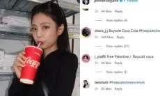 Foto dengan Produk Coca-cola yang Diboikot, Jennie BLACKPINK Hadapi Kecaman