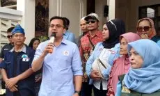 Pasangan Cabup dan Cawabup Bandung Sahrul Gunawan-Gun Gun Gunawan Gratiskan Biaya Sekolah
