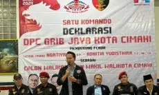 Berangkat dari Perjuangan yang Sama, GRIB Jaya Kota Cimahi Deklarasikan Dukung Ngatiyana-Adhitia