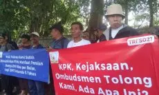 Ratusan Pensiunan Geruduk Kantor PTPN 1 Regional 2, Tuntut Hak Mereka yang Mencapai Rp500 Miliar