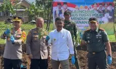 Polresta Bandung Luncurkan Gugus Tugas Ketahanan Pangan untuk Optimalisasi Lahan Tidur