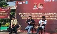 Gaet IJTI, KPU Cimahi Sasar Pegiat Seni dan Sosmed Sepekan Jelang Hari Pencoblosan