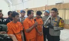 Sebulan Beroperasi, Tiga Pelaku dan Pengedar Upal di Bandung Barat Dibekuk Jajaran Sat Reskrim Polres Cimahi