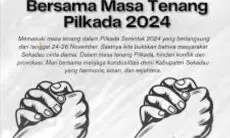 Masuki Masa Tenang, KPU Jabar Minta Stop Aktivitas Kampanye