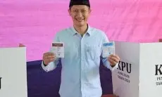 Legowo, Deden Nasihin Sampaikan Selamat Pada Pasangan Herman-Ibang yang Unggul Quickcount Pilbup Cianjur
