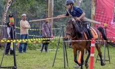 FOTO: 600 Atlet Panahan Ikuti Turnamen Internasional Panahan Tradisional dan Panahan Berkuda
