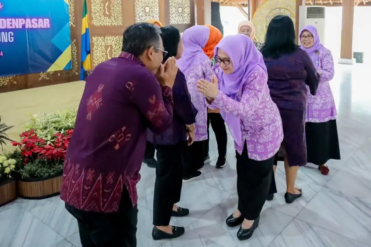 TP PKK Kota Denpasar Studi Tiru ke Kota Bandung