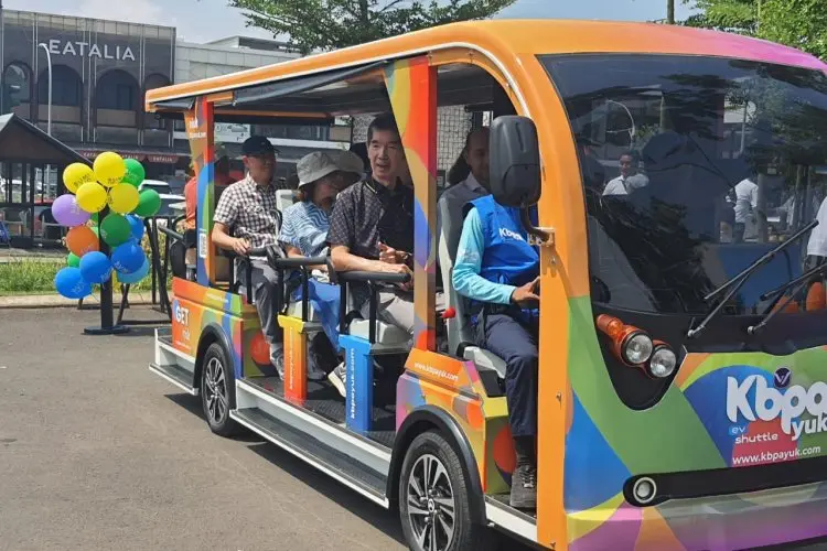 Hadirkan Inovasi Baru, KBP Launching EV Shuttle yang Ramah Lingkungan