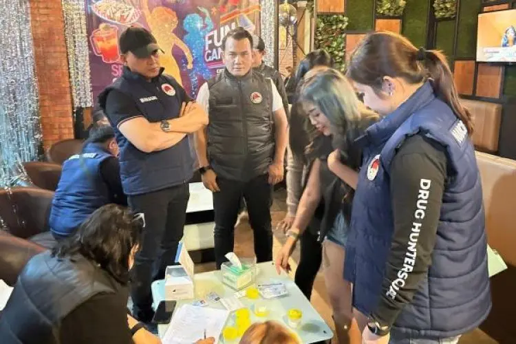 Razia THM, Polresta Bogor Kota Temukan 4 Orang Positif Narkoba