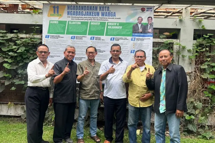 Dukung Dandan Riza Wardana Ngadandanan Kota Bandung, Para Purnawirawan TNI Bentuk Komunitas Hijau