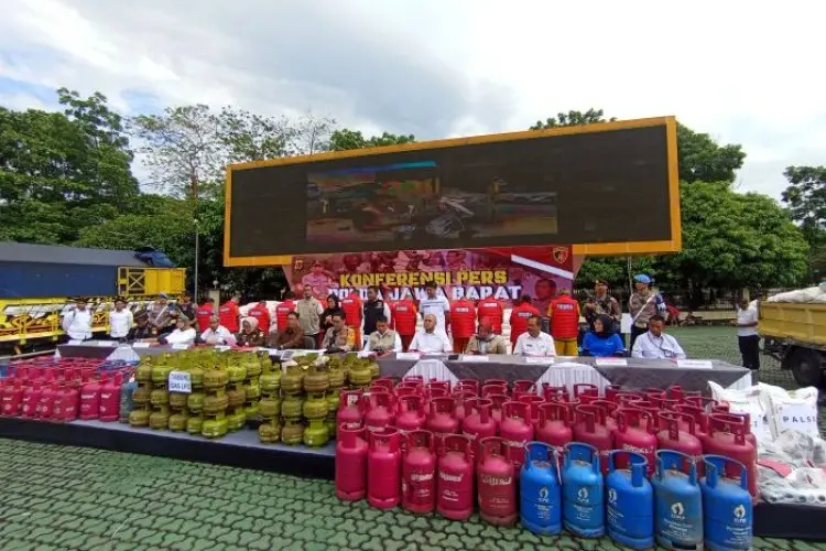 Berbagai Tindak Pidana Bapokting Diungkap Polda Jabar