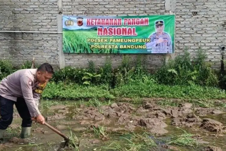 Polresta Bandung Dukung Program Asta Cita Presiden RI melalui Ketahanan Pangan