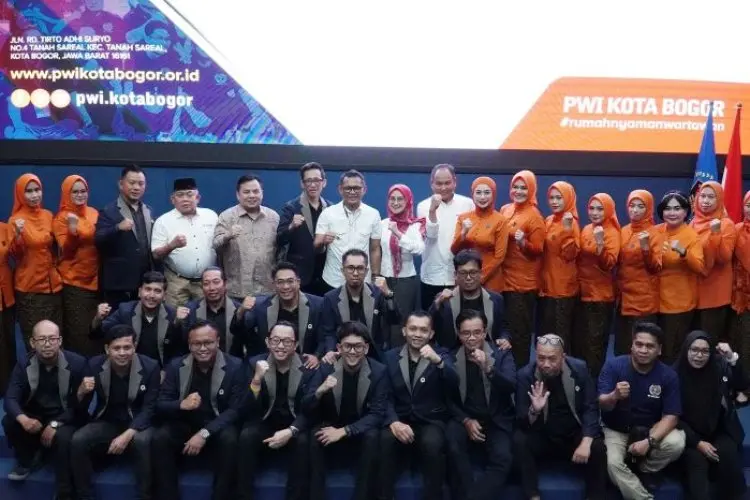 PWI dan IKWI Kota Bogor Resmi Dilantik