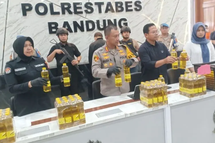 Polrestabes Bongkar Pemalsu MinyaKita,  Warga Bandung Diminta Waspada