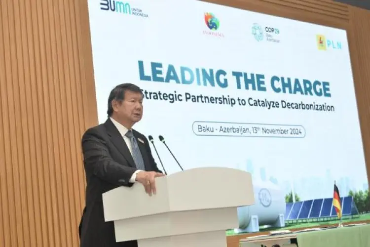 Pimpin Delegasi Indonesia di COP29, Hashim Djojohadikusumo Pikat Pendanaan Hijau EUR 1,2 Miliar untuk Sektor Kelistrikan PLN