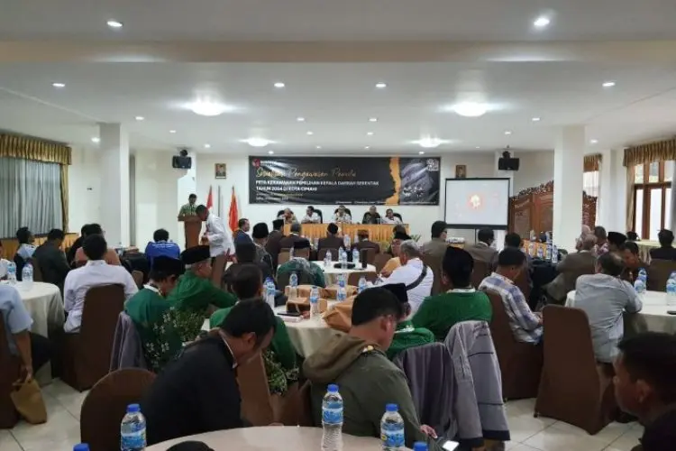 Bawaslu - Forkopimda Kota Cimahi Bahas Peta Kerawanan Pilkada Serentak 2024