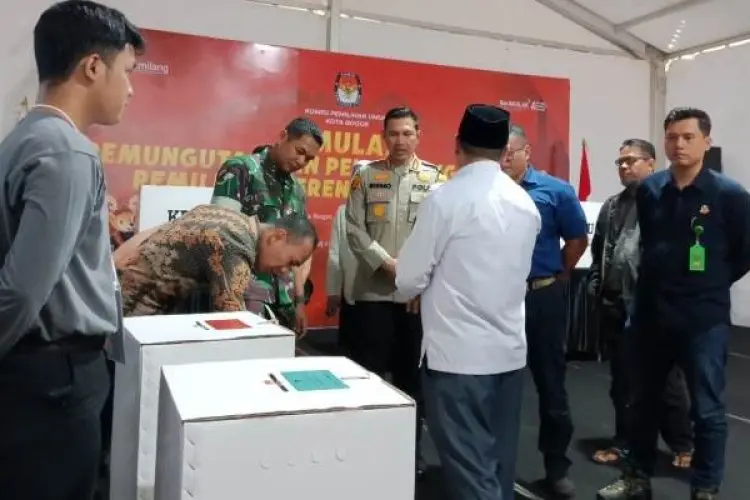 KPU Kota Bogor Gelar Simulasi Pemungutan dan Penghitungan Suara Pilkada Serentak 2024