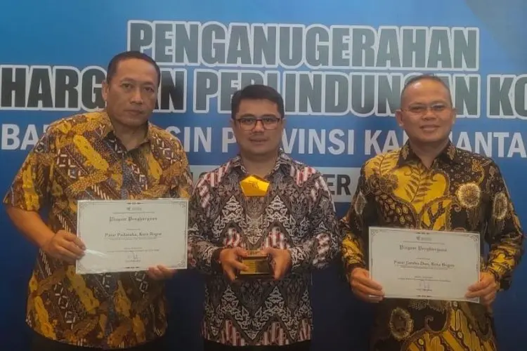 Pasar Jambu Dua Raih Penghargaan Pasar Tertib Ukur