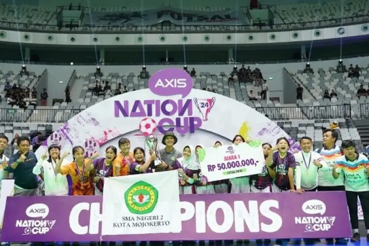 SMK Medika Samarinda dan SMAN 2 Mojokerto Sabet Gelar Juara Turnamen Futsal AXIS Nation Cup 2024