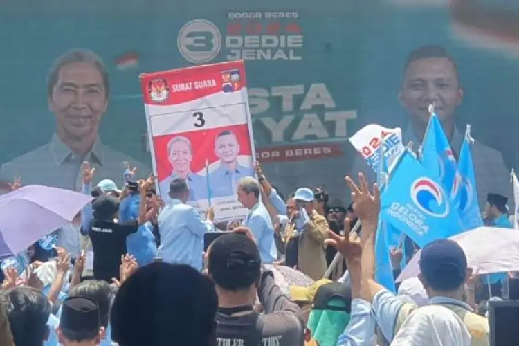 Dedie-Jenal Gelar Pesta Rakyat Menuju Bogor Beres