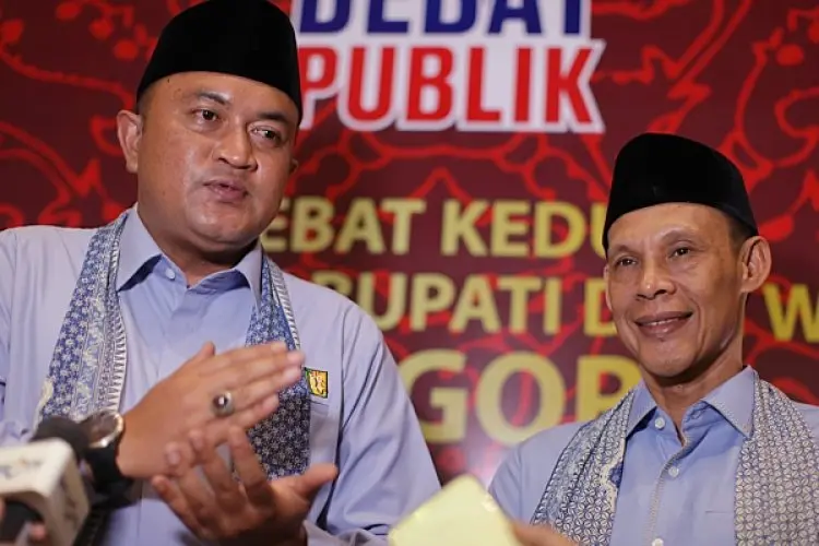 Rudy Susmanto-Jaro Ade Diprediksi Menang Telak Pilbup Bogor 2024