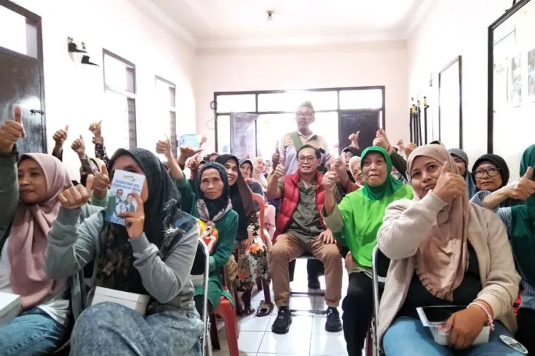 Calon Wali Kota Bandung Dandan Riza Wardana Serap Aspirasi Warga Babakan Sari