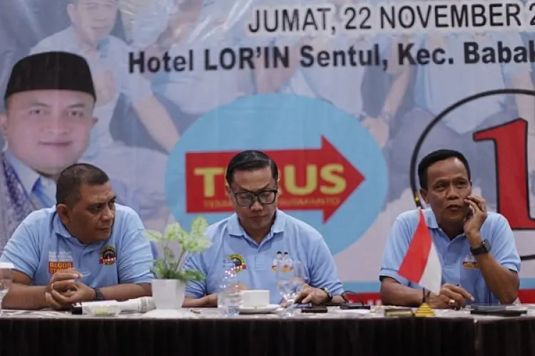 Kuatkan Peran Parpol, Relawan Terus Siap Memenangkan Rudy Susmanto-Jaro Ade