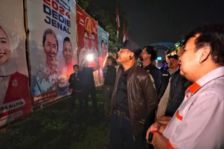 Memasuki Masa Tenang, APK di Kota Bogor Dibersihkan
