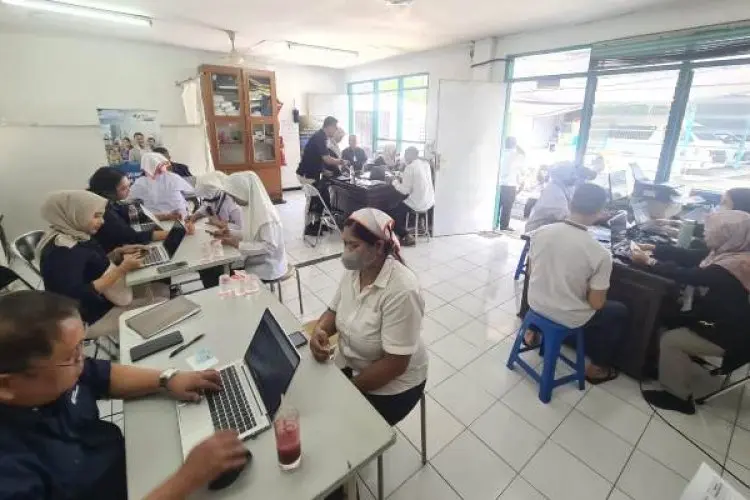 BPJS Ketenagakerjaan Bandung Suci Aktivasi JMO ke PT Daese Garmin