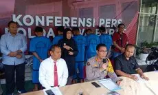 Lima Pencuri Motor Beserta Penadahnya Ditangkap Polda Jabar
