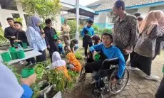 EWINDO, Departemen Agribisnis IPB, dan SLB G YBMU Dorong Semangat Pertanian Inklusif bagi Siswa Berkebutuhan Khusus