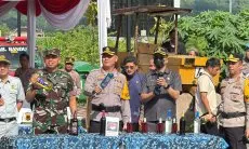 Jelang Natal 2024 dan Tahun Baru 2025, Polresta Bandung Musnahkan Belasan Ribu Miras dan Obat Terlarang