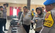Waka Polresta Bogor Kota Gelar Pemeriksaan Senjata Api dan Amunisi, Ini Tujuannya
