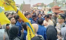 PMII Kembali Tuntut Kejelasan Dugaan Kasus Pelecehan Seksual Oknum Anggota DPRD Kabupaten Cirebon