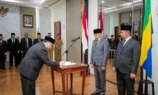 Iskandar Zulkarnain Resmi Jadi Penjabat Sekretaris Daerah Kota Bandung