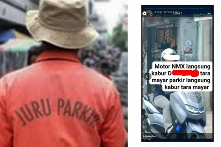 Kesal Tak Dibayar, Postingan Tukang Parkir di Bandung Ini Jadi Viral