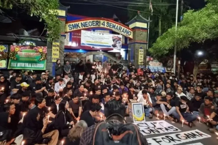 Ratusan Pelajar hingga Masyarakat Gelar Aksi Solidaritas Imbas Kasus Siswa di Semarang yang Ditembak Oknum Polisi