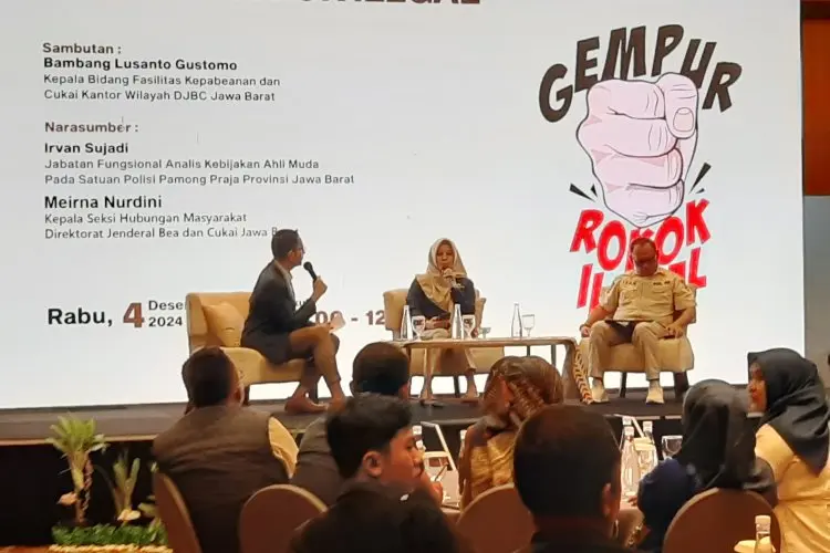 Bersama Dirjen Bea dan Cukai, Diskominfo Jabar Massifkan Perangi Peredaran Rokok Ilegal
