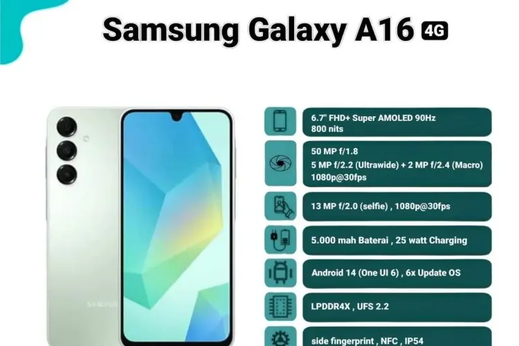 Unboxing dan Review Samsung Galaxy A16 4G: Layar Super AMOLED, Baterai Awet, dan Kamera Jernih dalam Satu Paket!