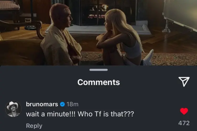 Bruno Mars Ungkap Rasa Cemburu pada Pria di MV Baru Rose BLACKPINK: Siapa Itu??