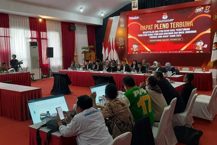 Hasil Rekapitulasi Pilgub Jabar: Dedi Mulyadi-Erwan Setiawan Sementara Unggul di 11 Kabupaten/Kota