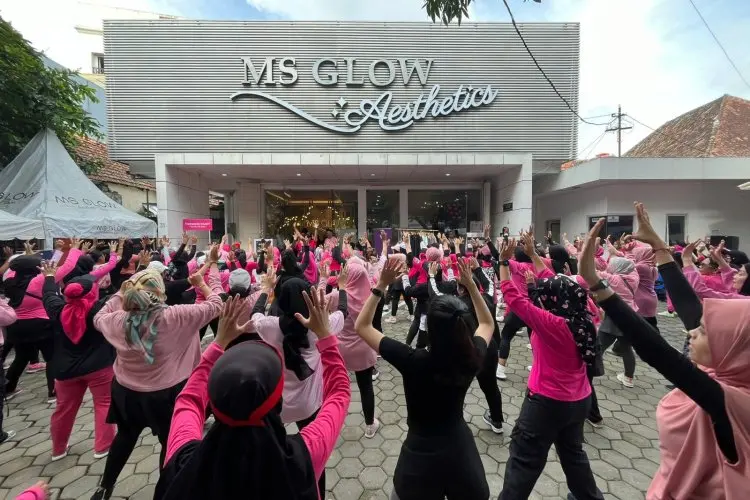 MS GLOW Aesthetic Clinic Bandung Rayakan Ulang Tahun ke-6 dengan Beragam Aktivitas Sosial 
