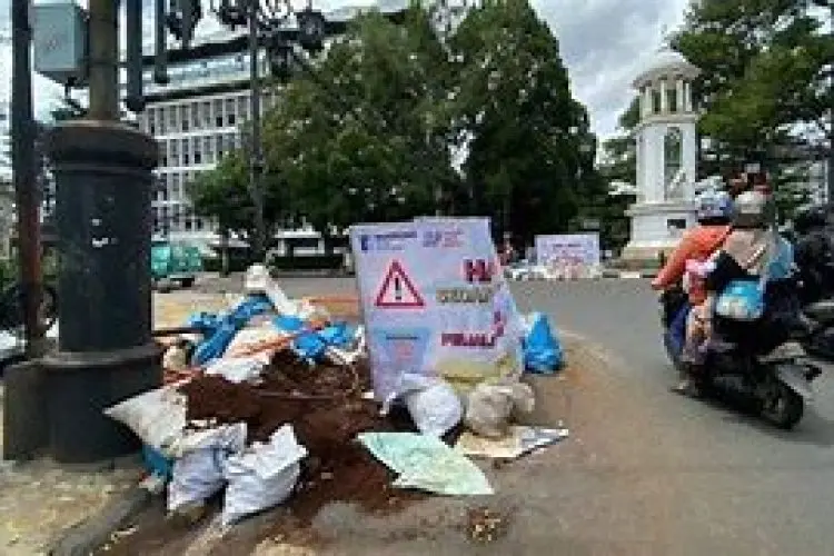 Galian Kabel Kota Bandung Makan Korban