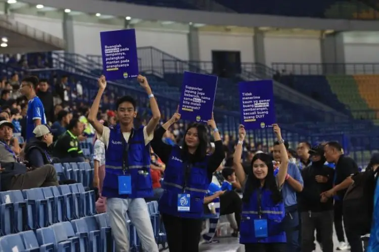 Keren, Persib Bandung Terapkan Zero Waste Management