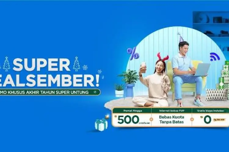 First Media Powered by XL Axiata Luncurkan Promo Khusus Akhir Tahun Super Dealsember